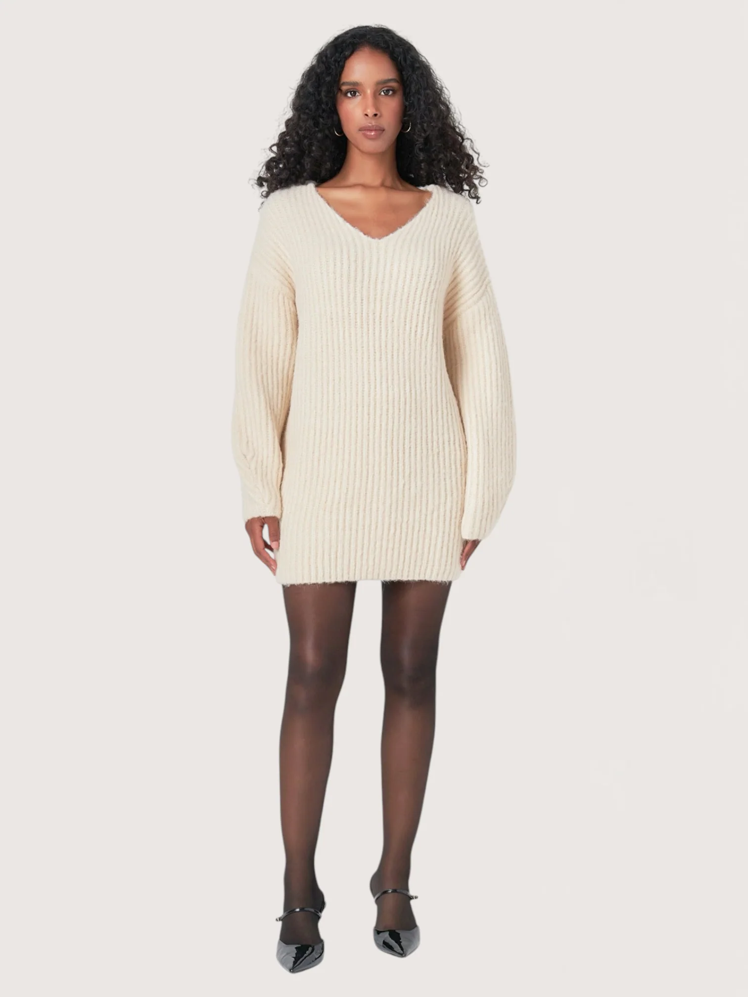 Cozy Knit Sweater Dress